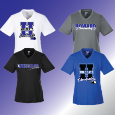 Howard Cheer Ladies Tech Tee